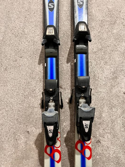 Schiuri Salomon Xscream 8 – stare bună – cu legături incluse