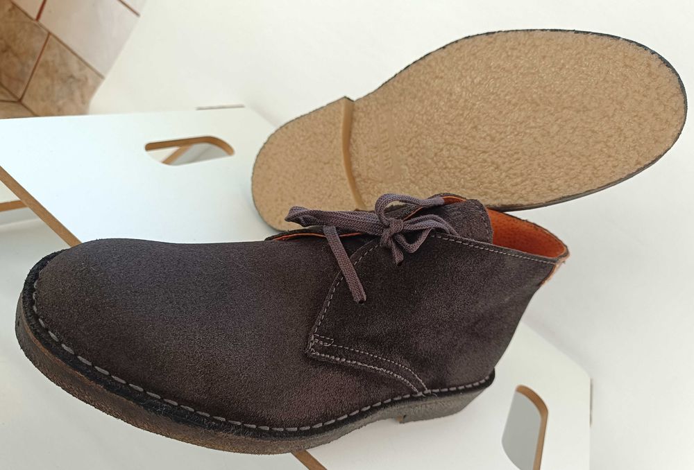 Ghete desert 45 chukka suede Carrera NOI piele naturala moale