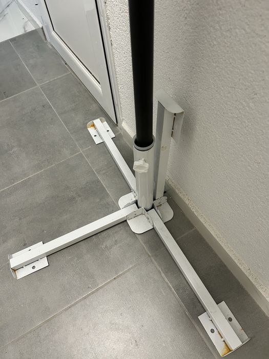 Чадър за балкон половинка + стойка