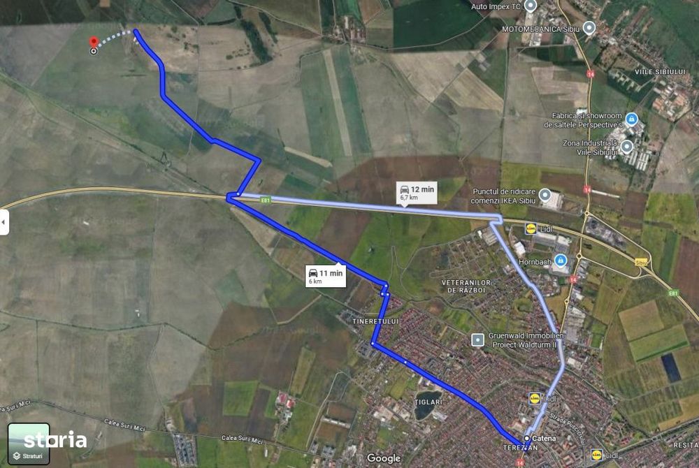 Teren de vanzare – extravilan arabil - investitie – 10000 mp - Sib