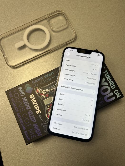 Iphone 13 Pro Max 256 GB 100% батерия