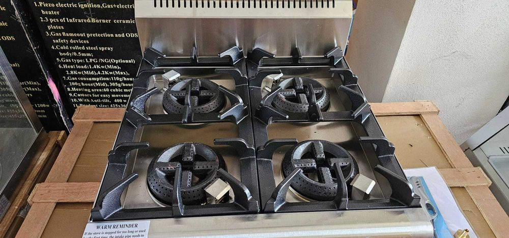 REDUCERE Aragaz profesional gaz 4 ochiuri -TRANSPORT GRATUIT