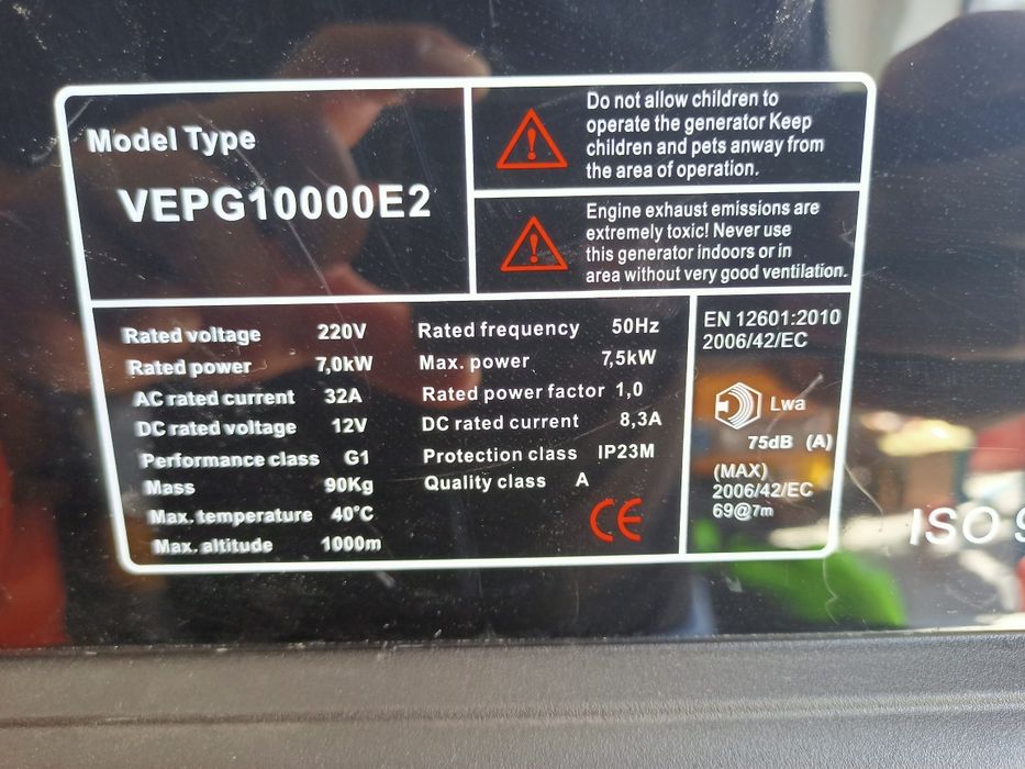 Generator NAVIGATOR 7,5 kv