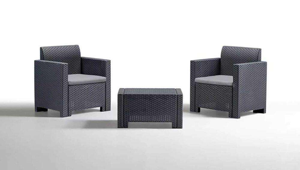 Мебель садовая полиротанг