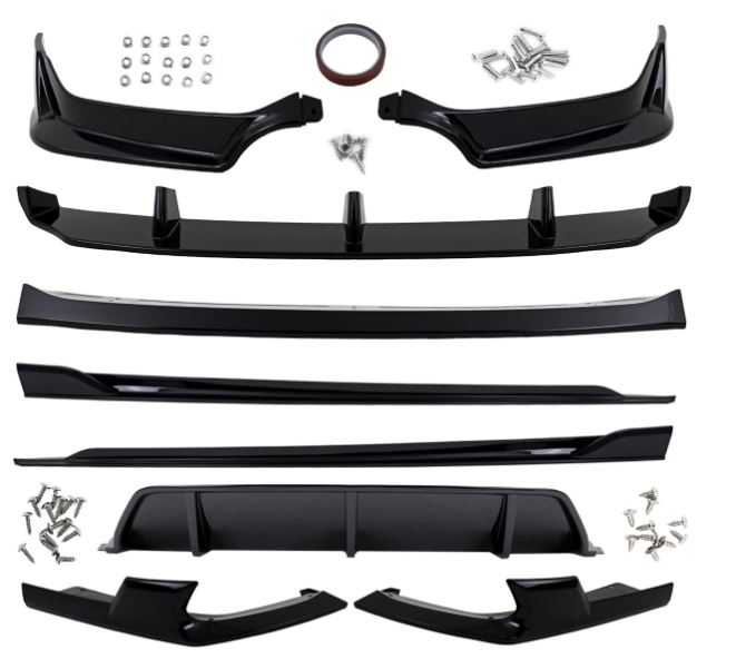 Aero Body Kit Dedicat BMW X6 G06 Negru Lucios
