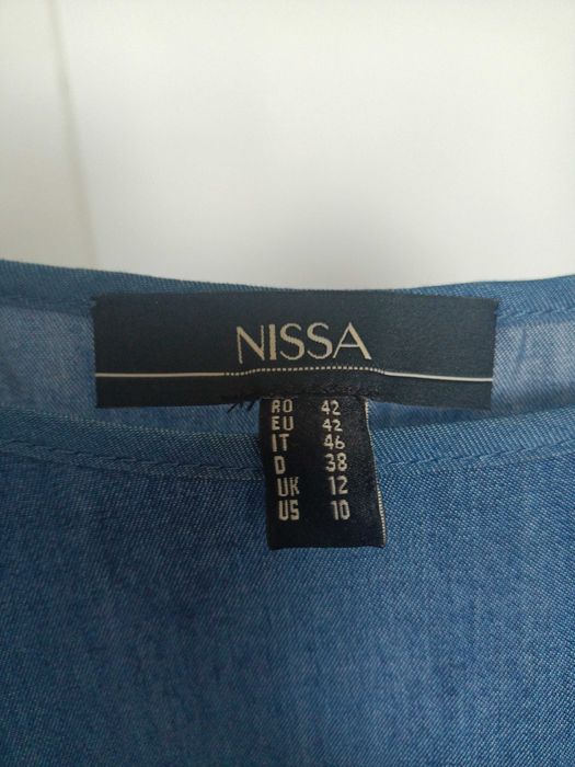Bluză Nissa originală elegantă, nouă, 42