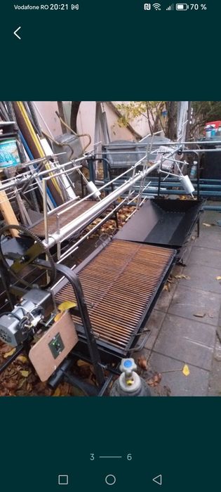 Rotisor proțap electric cu trei viteze