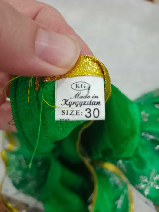 Новогоднее платье «Ёлочка» для девочки