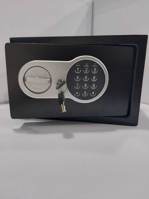 Mini seyf – 20x20 sm. Hujjat va pullar  uchun ishonchli himoya!