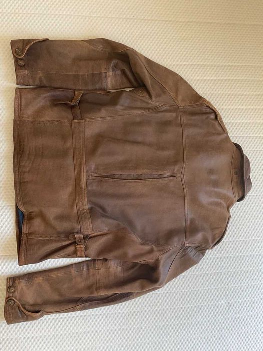 Куртка кожаная натуральная мужская.