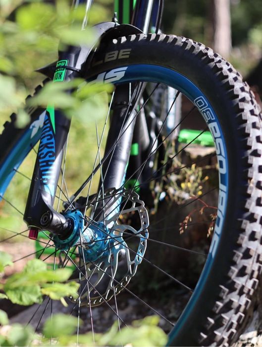 Велосипед за спускане Bulls Wildcore 2018 M 27.5 КАТО НОВ