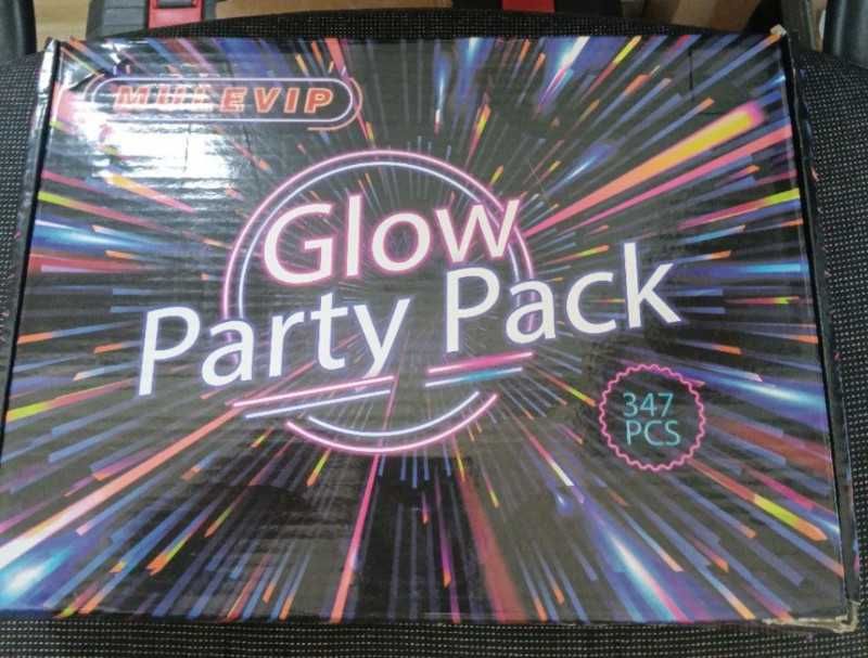 Парти комплект неонови пръчки MULEVIP Glow Party, 347 части