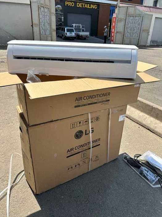 Кондиционер LG 12 DUAL INVERTOR Корейский заборка 100% оригинал
