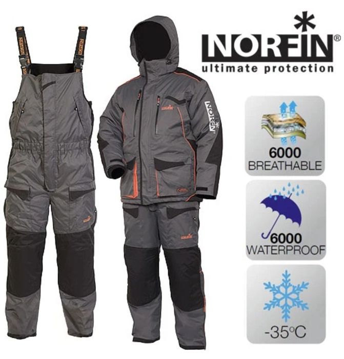 Costum Norfin Discovery Gray nr. M