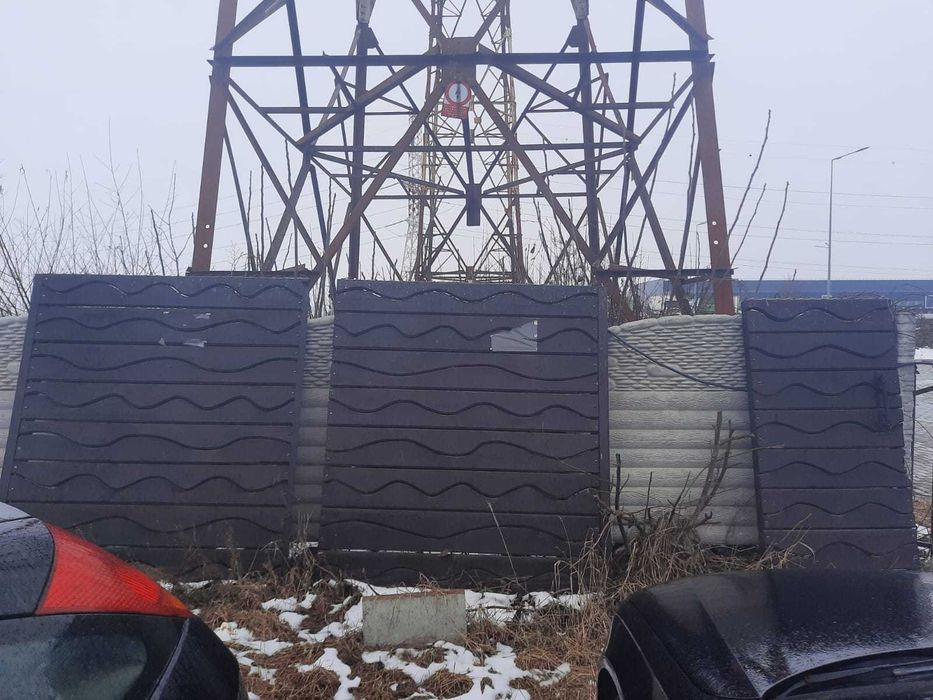 Poarta mare+poarta mica lemn