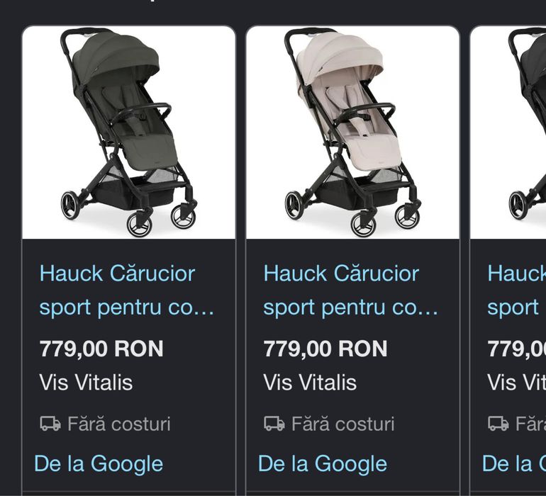 Vand carucior Hauch
