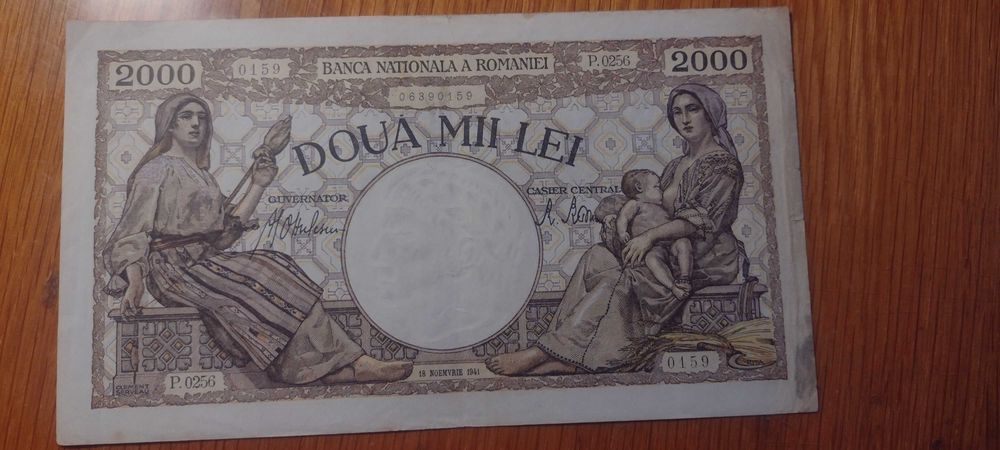 Bancnota 2000 lei 1941