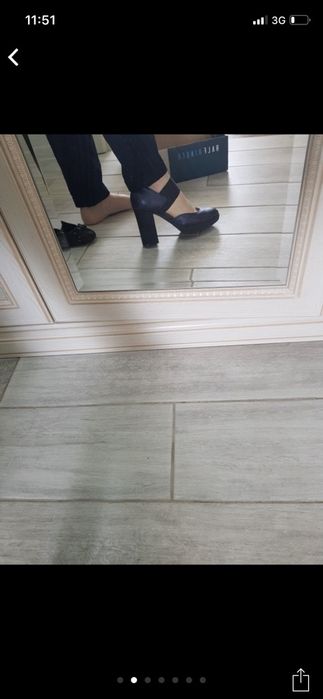 Туфли кожаные новые