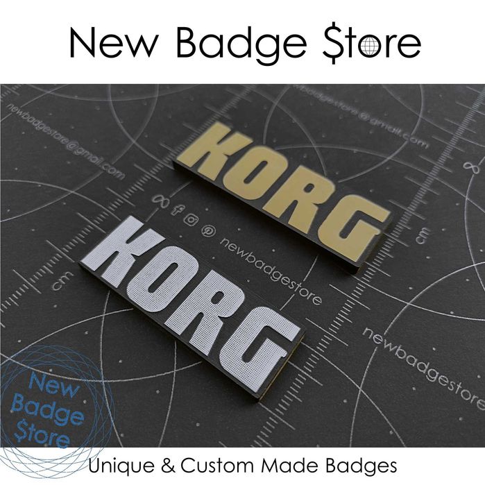 KORG релефно лого