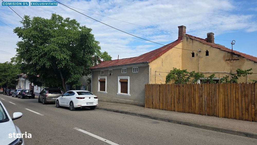 Casă + teren 420 mp la 10 minute de centru