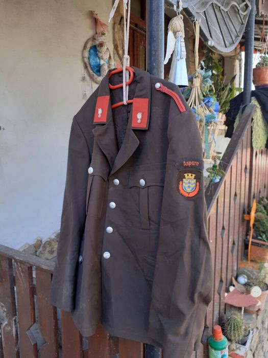 Veston/sacou militar pompieri (vintage,colectie)