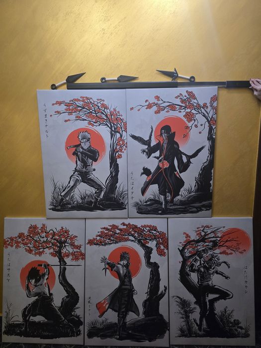 5 броя картини Мотиви