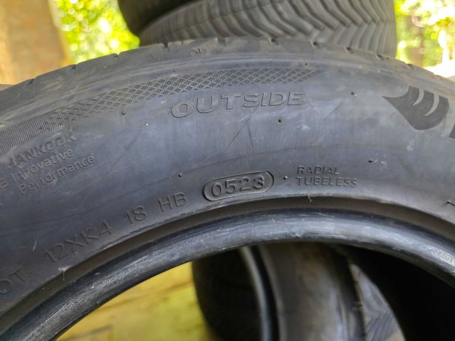 2бр Летни гуми 225 55 16 - Hankook - DOT 2023 -