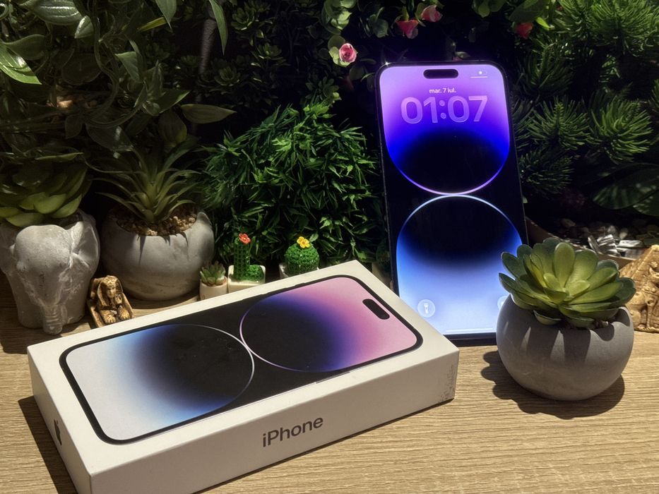 Iphone 14 pro max mov‼️100% baterie‼️Garantie‼️