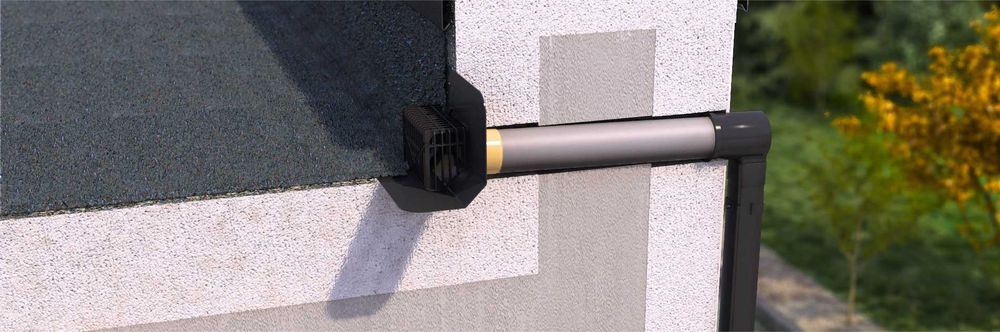 Парапетная воронка, кровельная воронка (РОССИЯ)