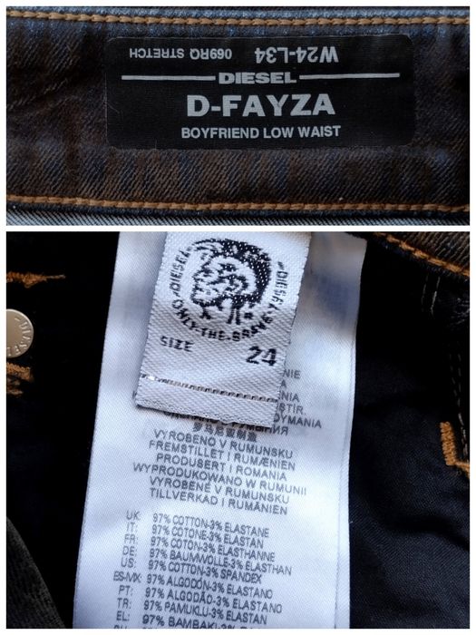 G-star A Crotch Low Boyfriend, Diesel D-FAYZA Low  Boyfriend  Д. Дънки