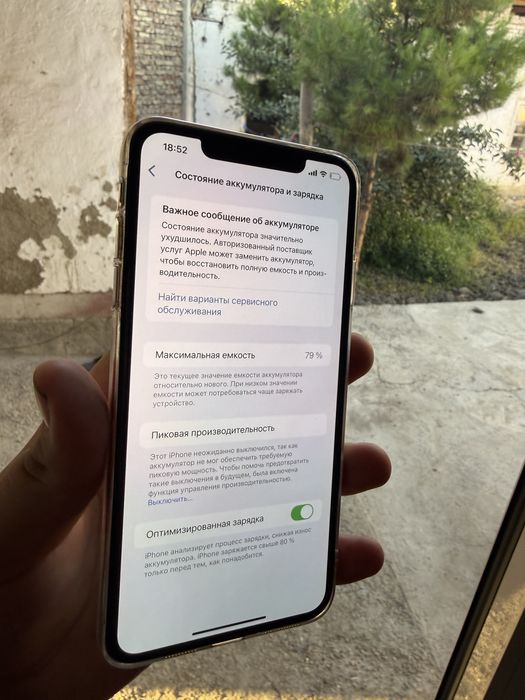 Iphone Xs max xolati ideal