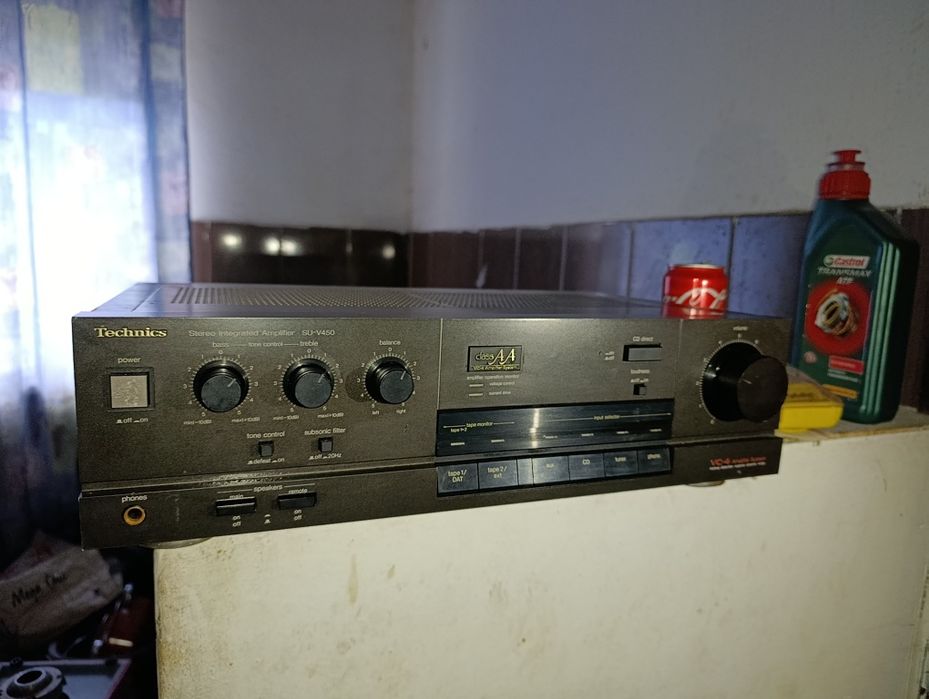 Statie, Amplificator Technics V450