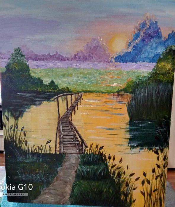 Картини, рисувани с акрилни бои