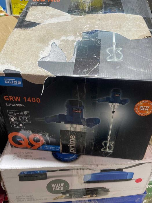 Mixer Güde GRW 1400 (1400 W, 0-760 rpm, suport M14, diametru  140 mm )