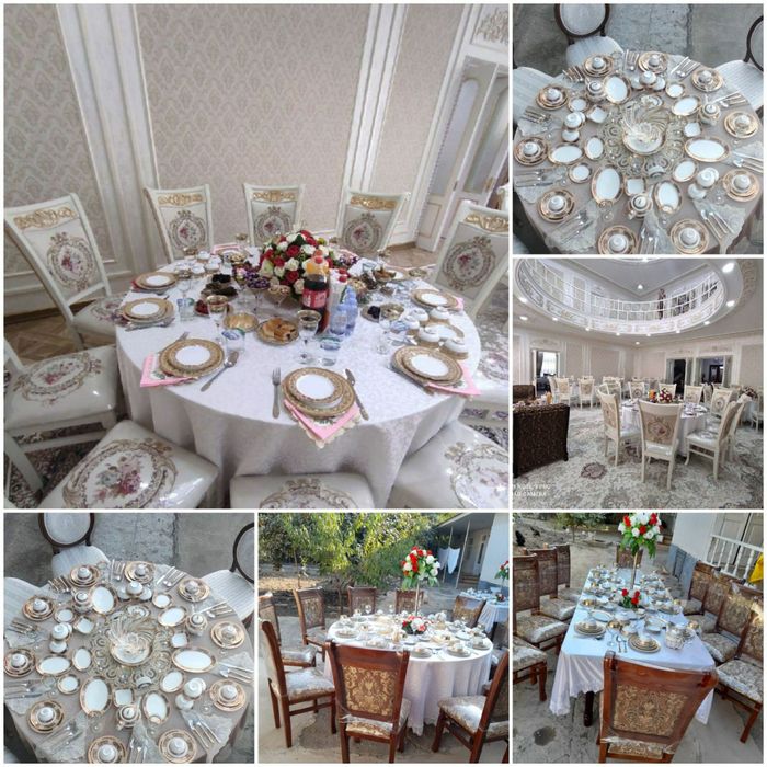 Пракат (Аренда) стол стулья посуда