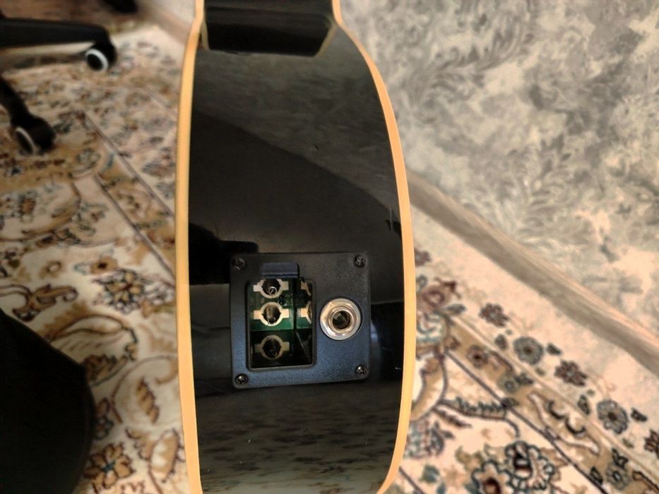 Транс-акустическая Гитара Stagg SA20ACE BLK