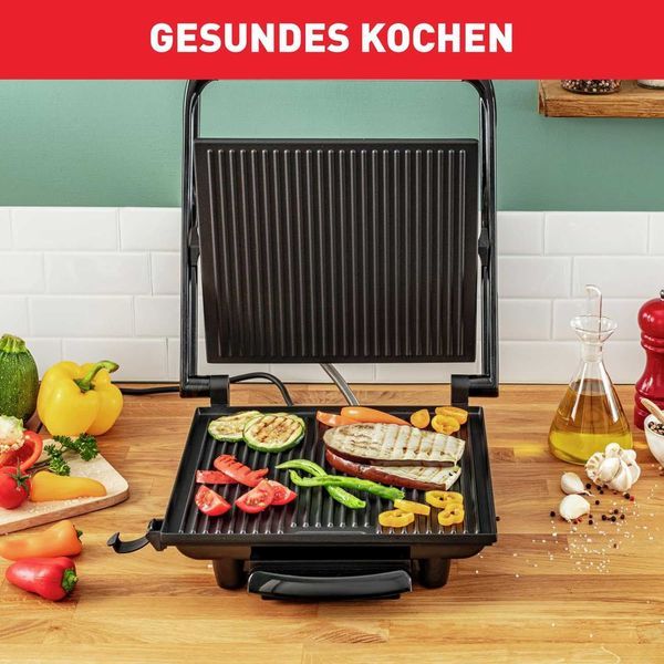 Нов Грил Сандвич Тостер Tefal Inicio GC241D12, 2000W, 2 години Гаранция, Незалепващо Покритие