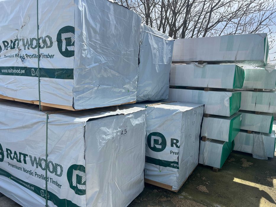 Сухи ребра, греди, конструктивна дървесина C24