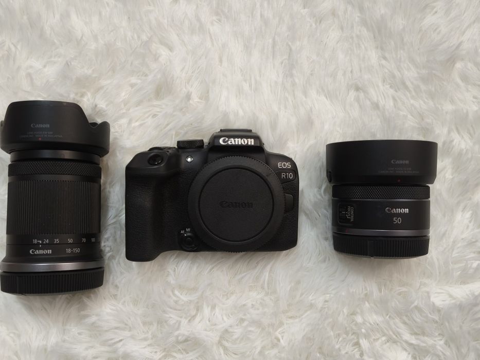 Cadou RF 50mm 1.8 -Body Canon R10+18-150mm SUPER PRET!!