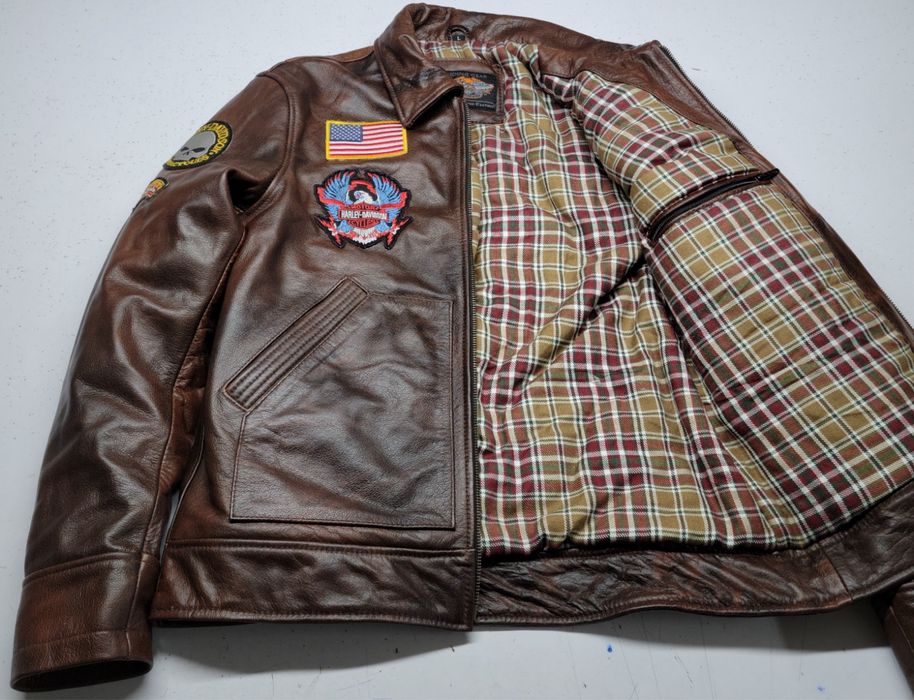 Geaca  moto Harley Davidson Piele