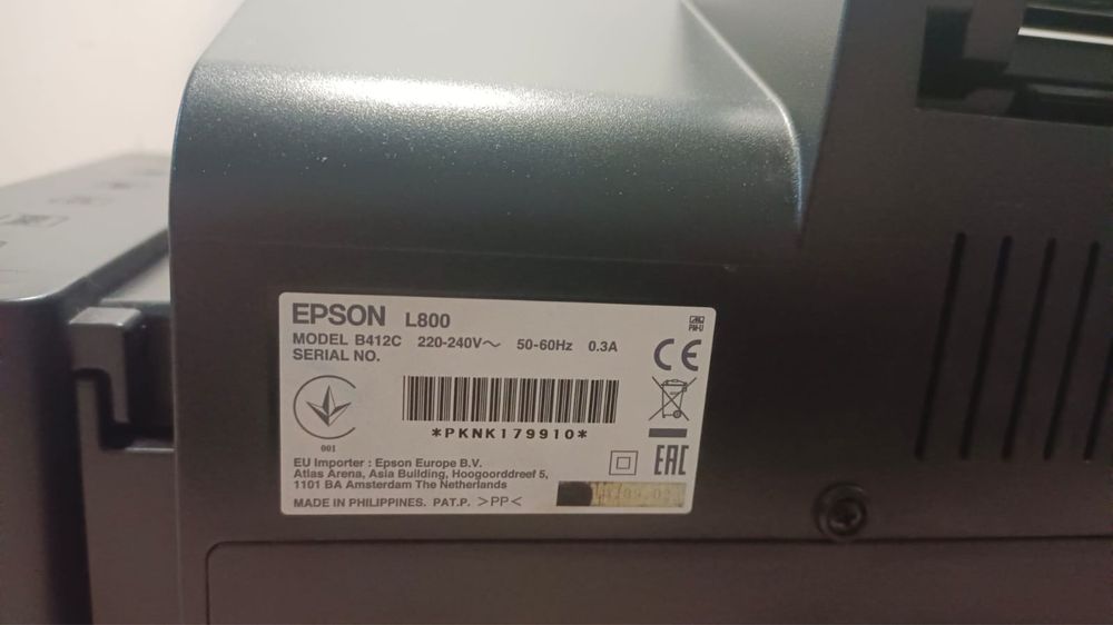 Epson 800 принтер