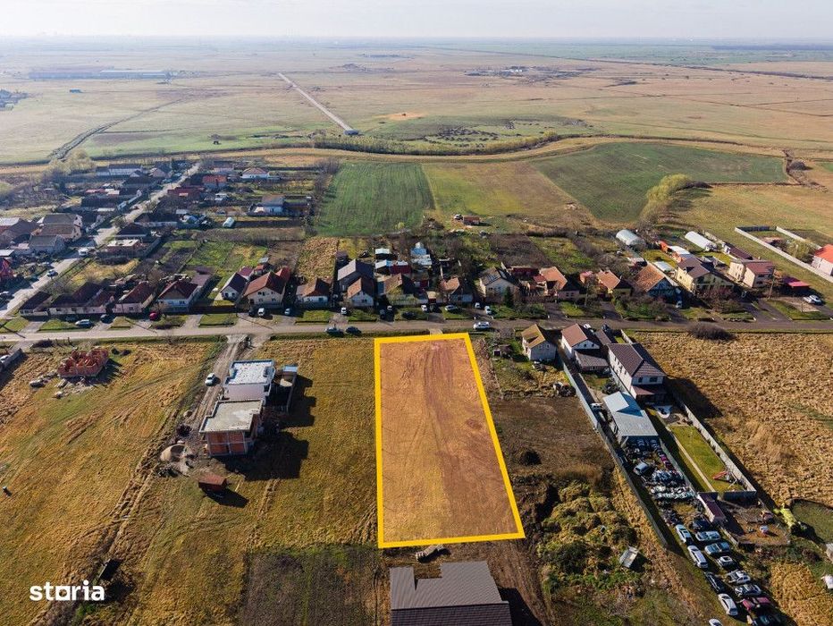 Teren intravilan Sanandrei | 2056 mp | Str. Renasterii, Comision  0
