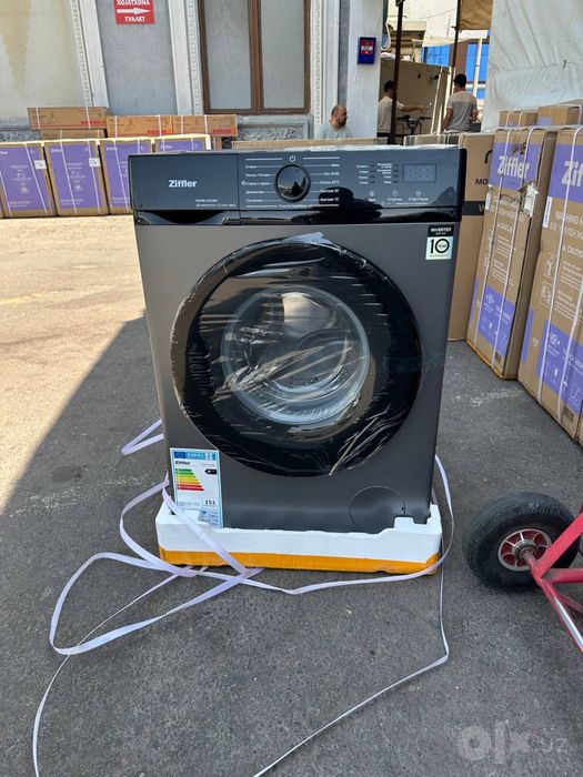 Стиральная машина kir moshina 6kg ziffler immer  lg garantiya dastavk