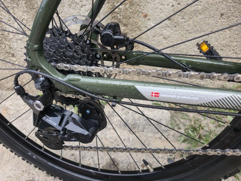 Алуминиев Датски велосипед 29цола XL рамка 2х9 Shimano Cues
