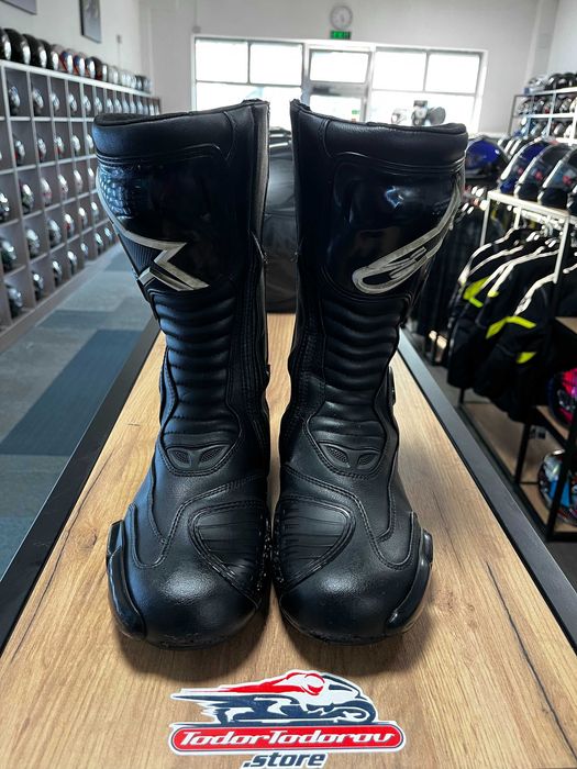 Mото Ботуши ALPINESTARS SMX-5 BLACK,номер 44,оригинални,много запазени