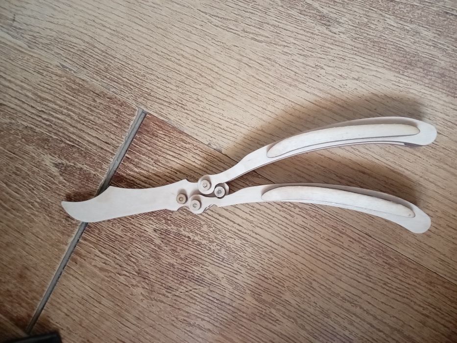 Деревяный Бабочка Нож из фанеры