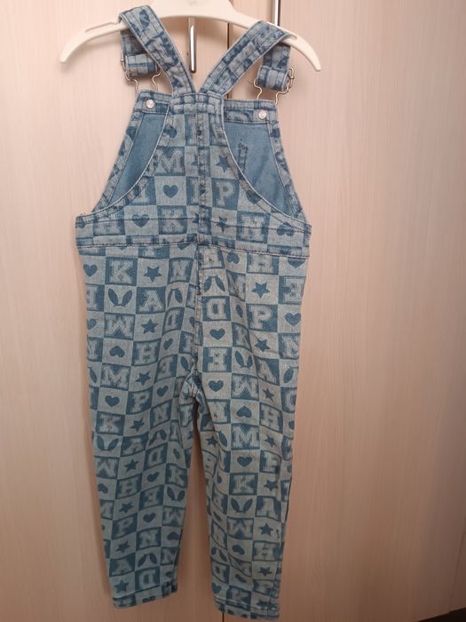 Salopeta pantaloni  blugi fete