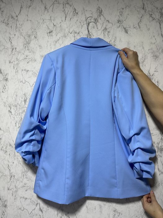 Sacou albastru elegant de damă