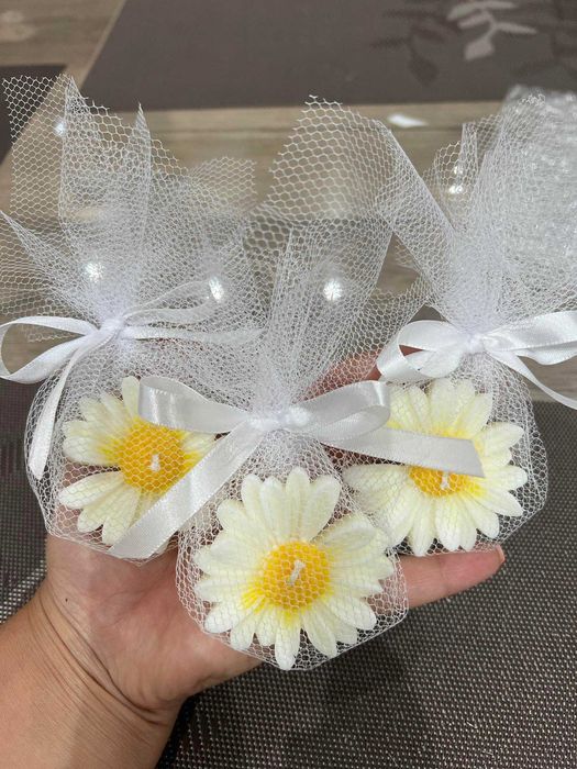 Подаръчета за гости и поводи - соеви свещи, гипсови фигурки