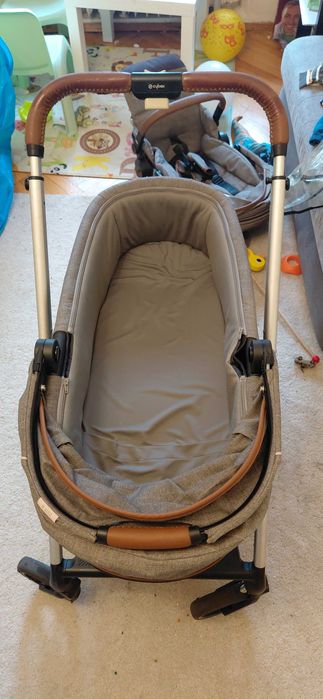 Cybex Baluos S  количка с кош за новородено и лятна  седалкак
